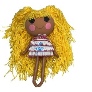 Lalaloopsy Silly Hair Spot Splatter Splash Doll Yellow Yarn Hair 2013 MGA 13in